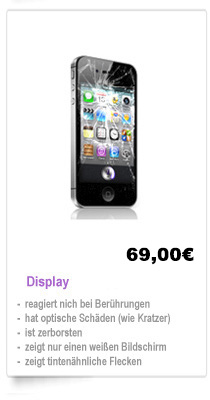 iPhone 4s Display Reparatur Berlin