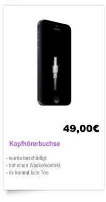 iPhone 5 Kopfhörerbuchse reparieren Berlin, Reparatur Buchse Kopfhörer iPhone 5